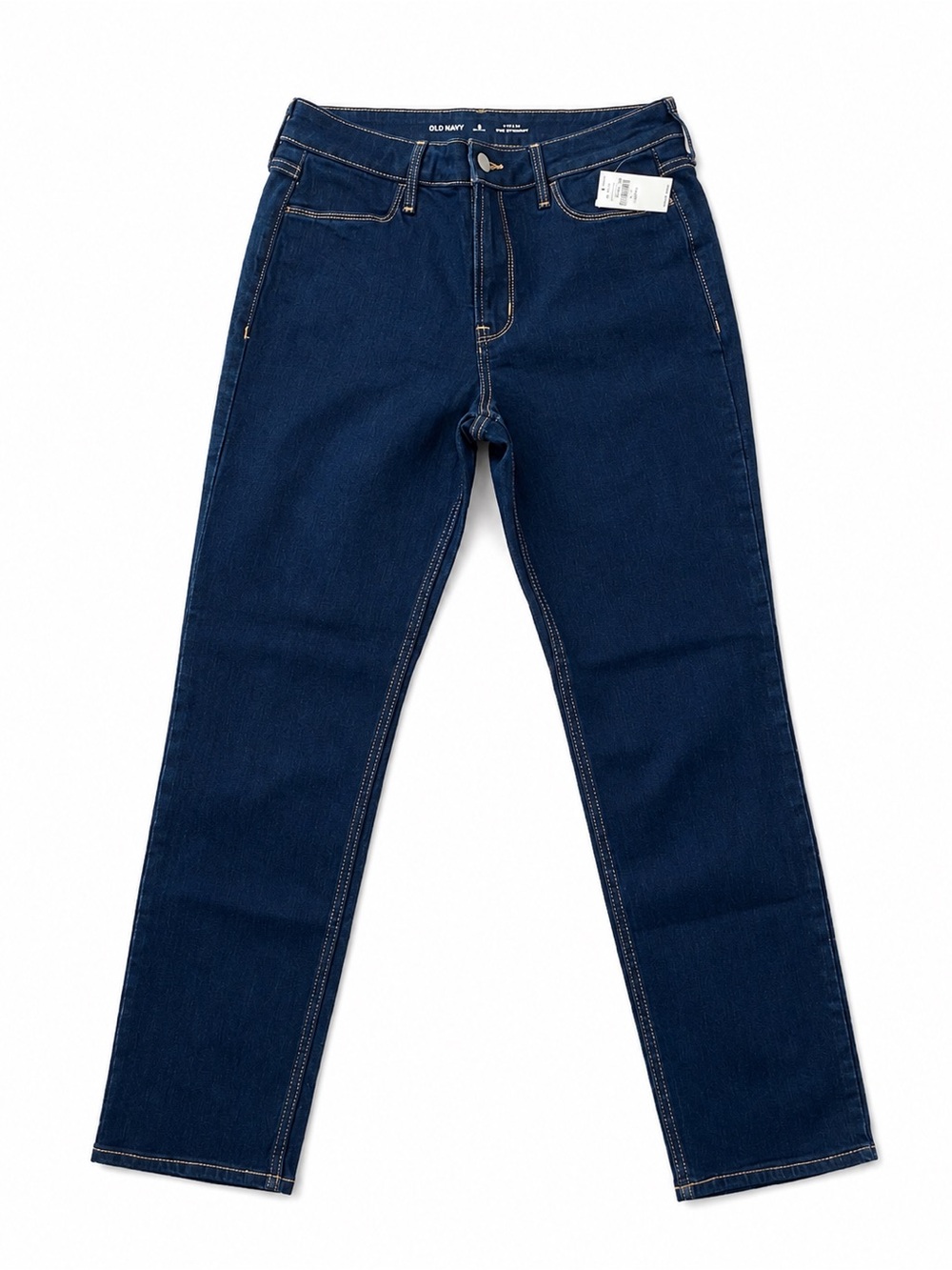 Old Navy Navy Blue Straight Leg Jeans